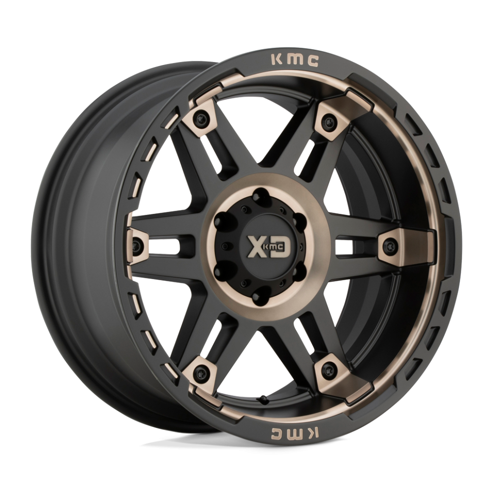 XD Wheels XD84021063918N Spy Ii Wheel Satin Black W/Dark Tint 20x10 -18