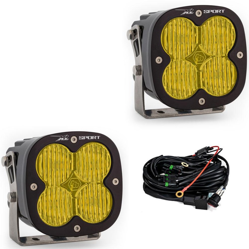 Комплект дополнительных LED фар 4.43x4.43" Wide Cornering XL Sport Baja Designs 567815