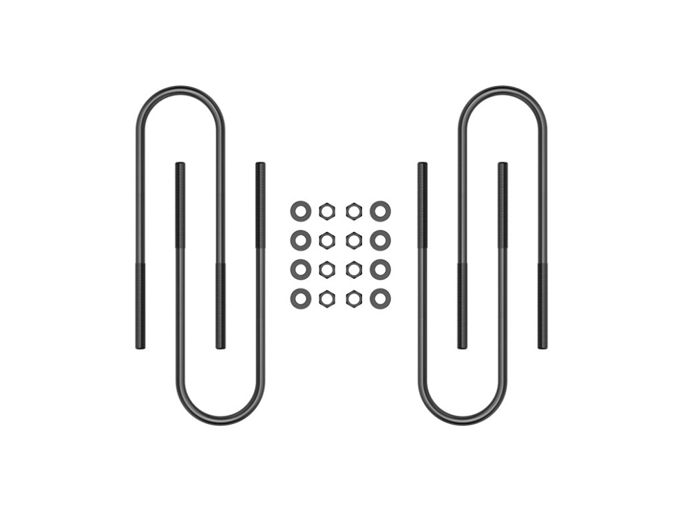 Icon Vehicle Dynamics 67003 Rear U-Bolt Kit Ford F-250/F-350 11-26