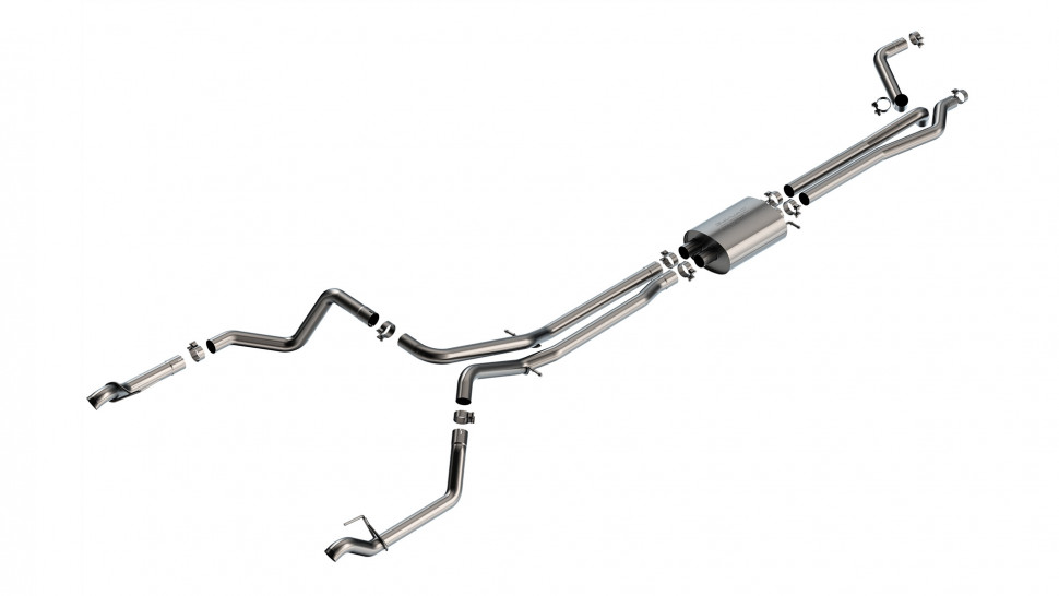 Borla 140778 Cat-Back Exhaust System Chevrolet Silverado/GMC Sierra 1500 19-22