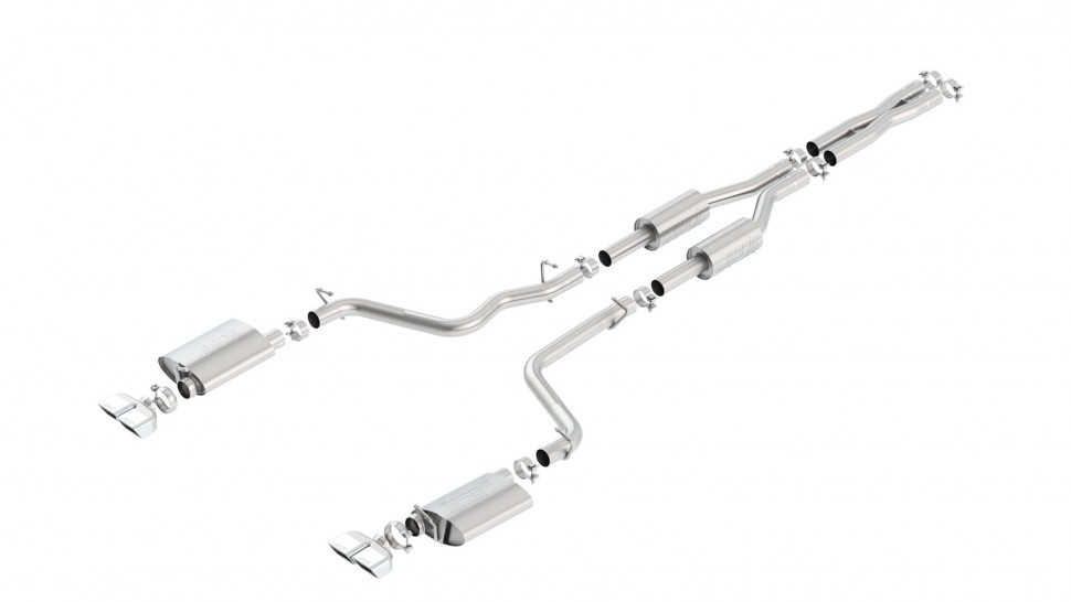 Borla 140707 Cat-Back Exhaust System Dodge Challenger R/T RWD 09-14