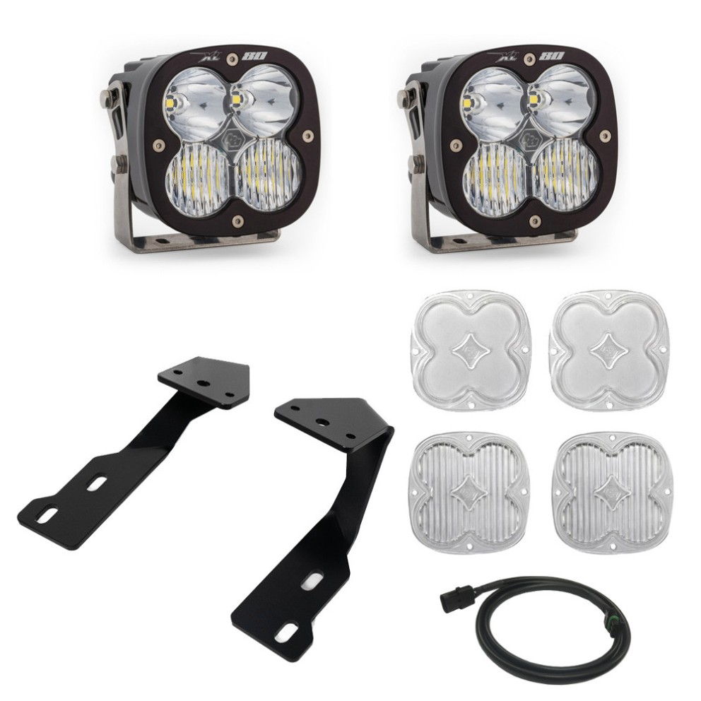 Baja Designs 447858 XL80 Driving/Combo A-Pillar LED Light Kit Mercedes-Benz Sprinter 19-25