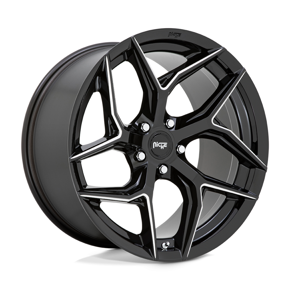 Niche Road Wheels M266200544+40 Torsion Wheel Gloss Black Milled 20x10.5 +40