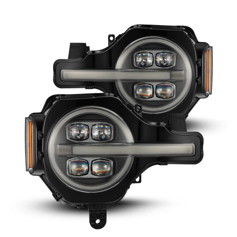 Комплект передних Led фар Ford Bronco 21-25 NOVA-Series AlphaRex 880260