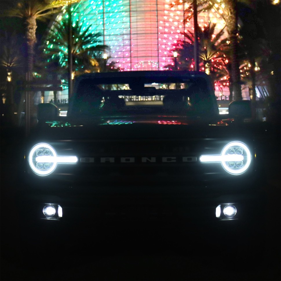 Комплект передних Led фар Ford Bronco 21-25 NOVA-Series AlphaRex 880260