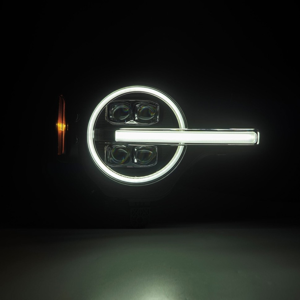 Комплект передних Led фар Ford Bronco 21-25 NOVA-Series AlphaRex 880260