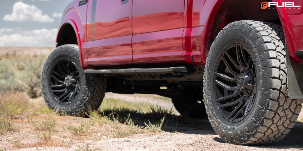Колесный диск Fuel Off Road Typhoon Matte Black 22x10 ET-18 D77522002647