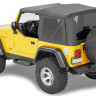 Bestop 5472015 Supertop NX Soft Top Jeep Wrangler TJ 97-06 (Black Denim)