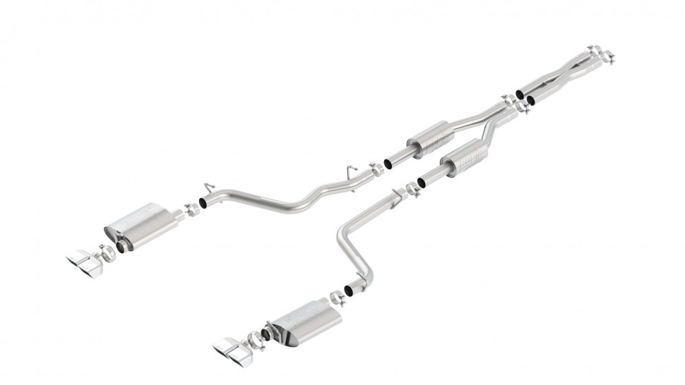 Borla 140708 Cat-Back Exhaust System Dodge Challenger R/T RWD 09-14