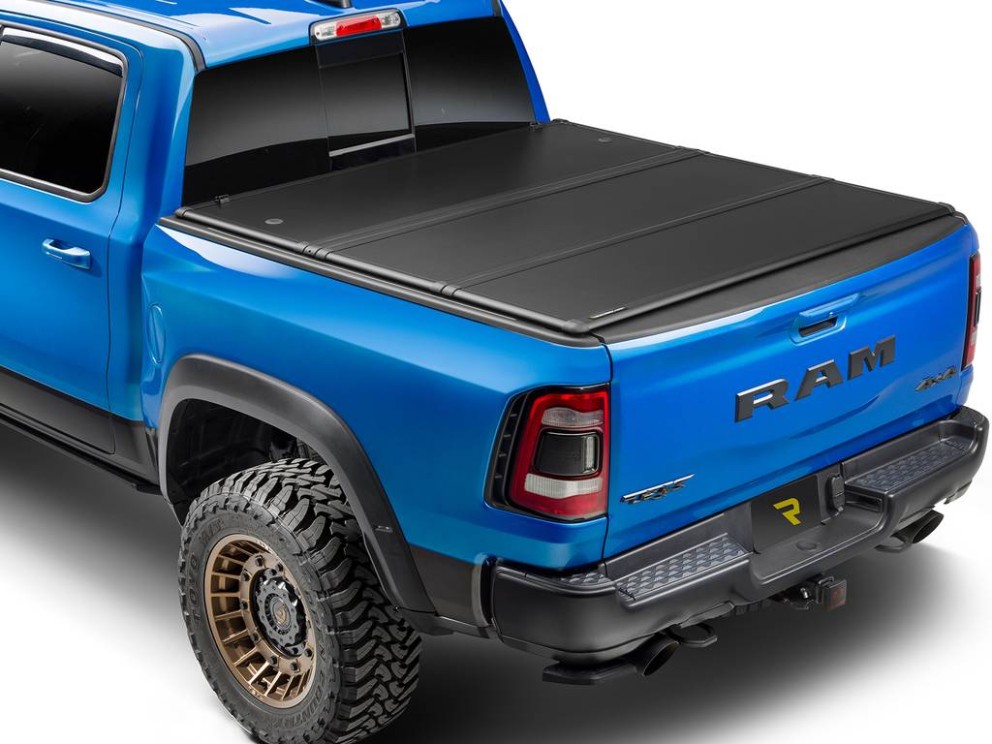 UnderCover TR36008 Triad Hard Folding Tonneau Cover Dodge Ram 1500 09-23 5'7"