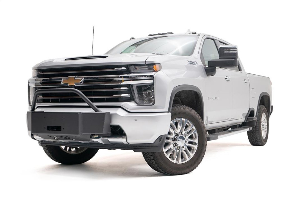 Крепление для лебёдки с защитной дугой Chevrolet Silverado 2500/3500 20-23 Fab Fours CH20-N4960-1