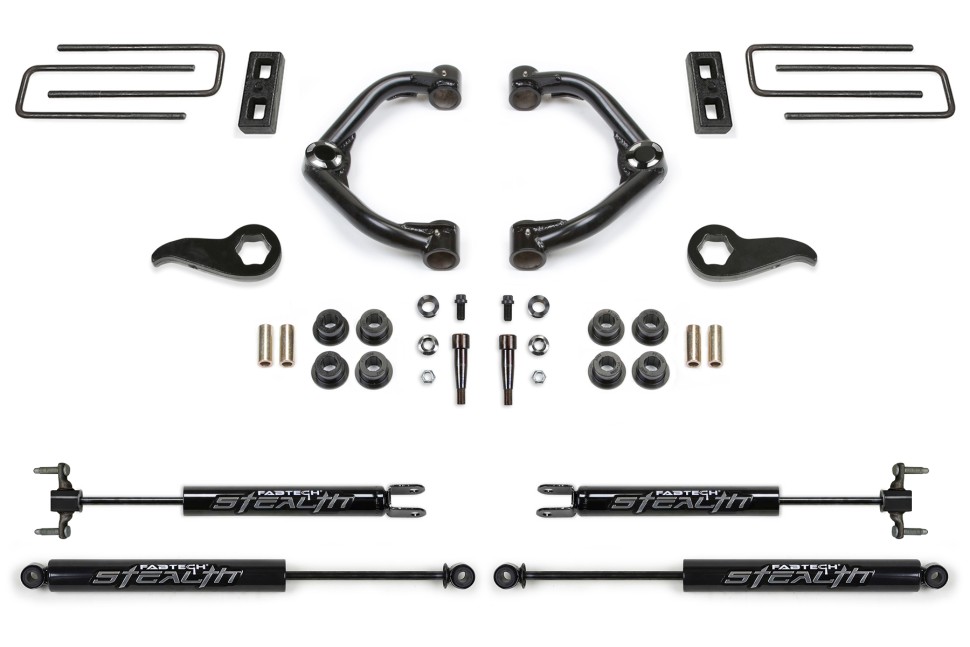Лифт комплект подвески Chevrolet Silverado/GMC Sierra 3500 20-24 Lift 3.5" Fabtech K1181M