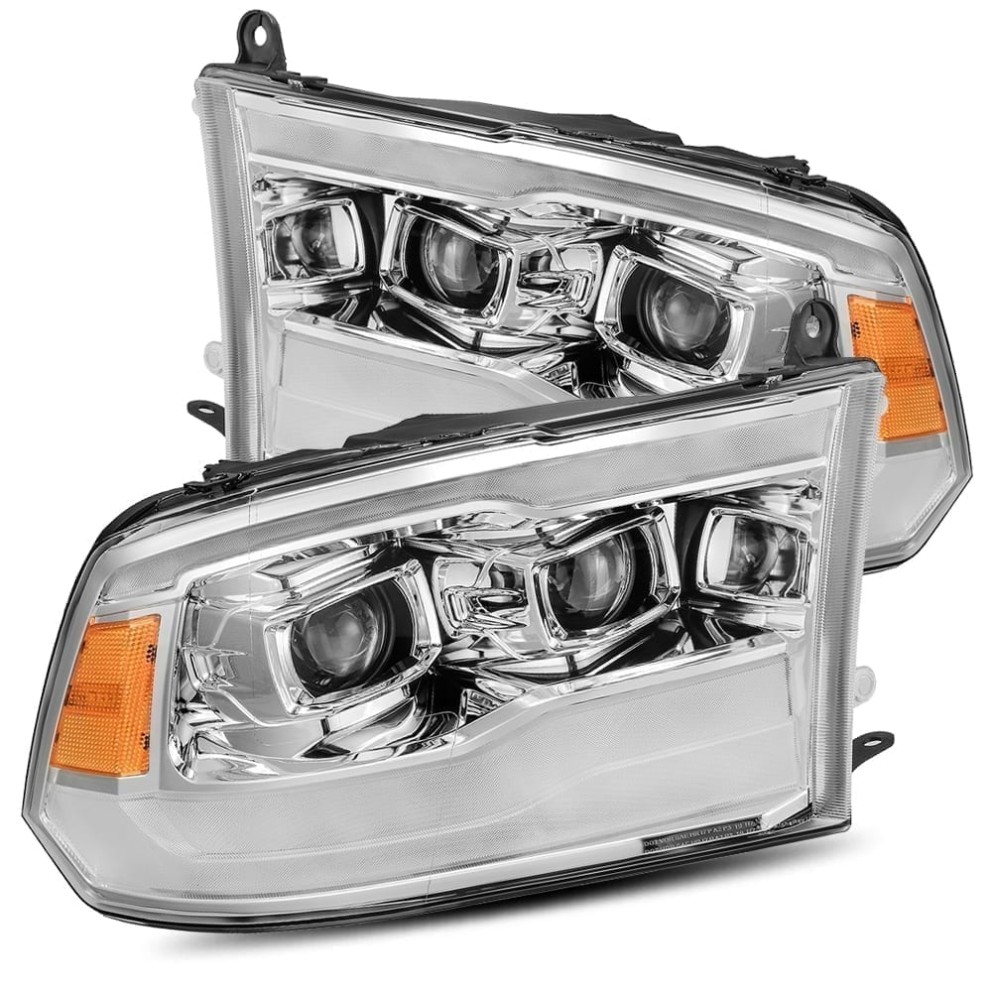 Комплект передніх галогенних фар Dodge Ram 1500/2500/3500/4500/5500 09-18 PRO-Series AlphaRex 880598