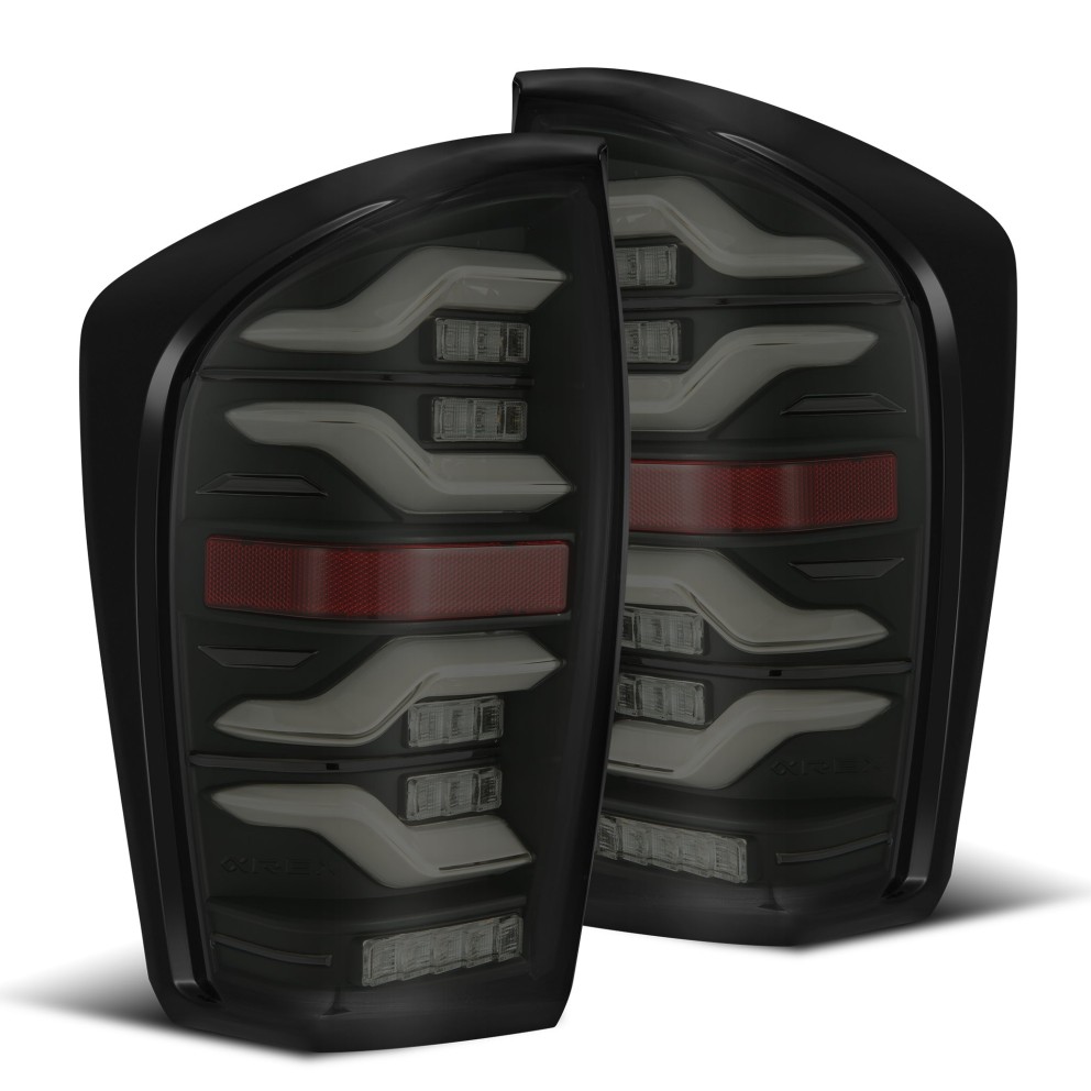 AlphaRex 680090 LUXX-Series Led Tail Lights Toyota Tacoma 16-23