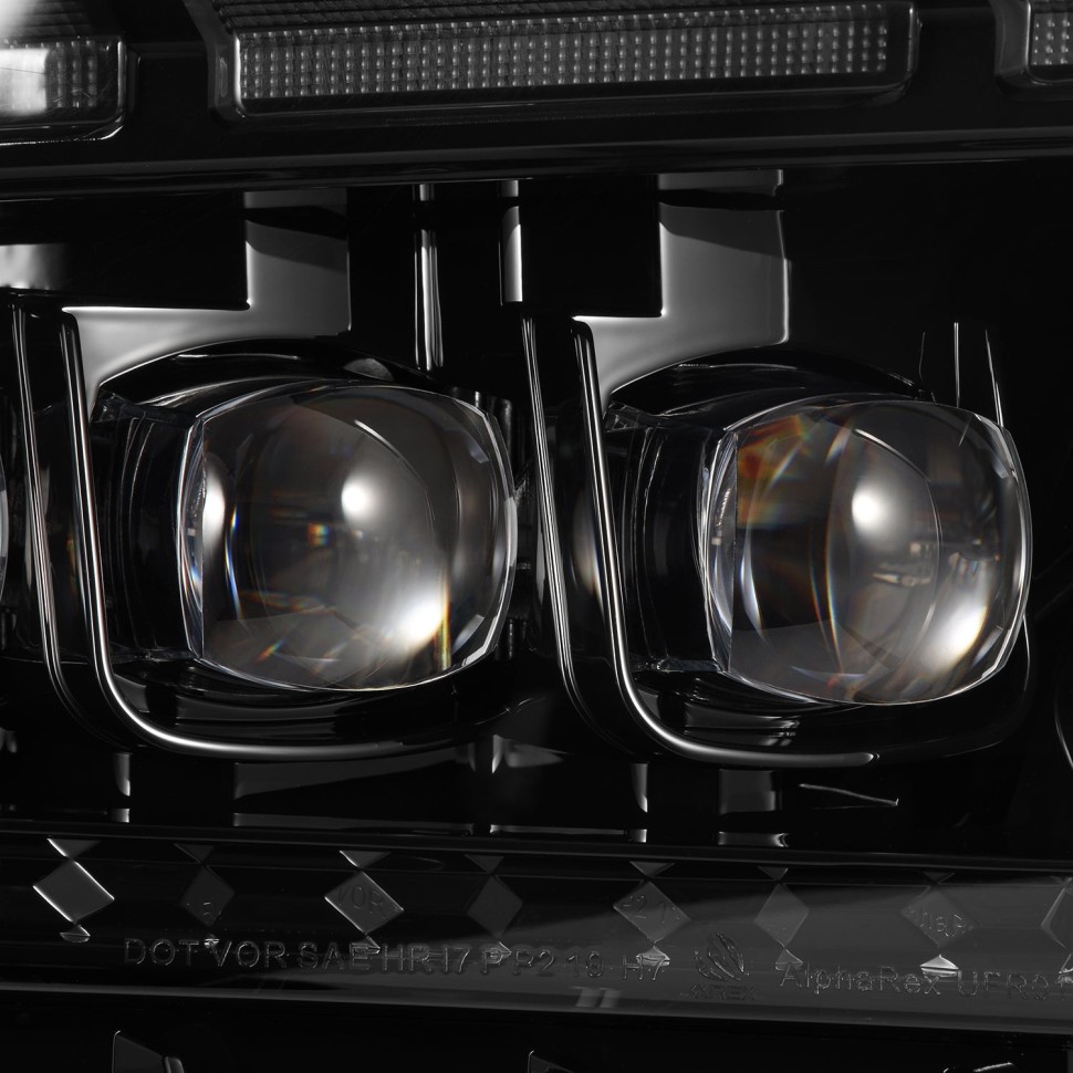 Комплект передних Led фар Ford Mustang 13-14 NOVA-Series AlphaRex 880487