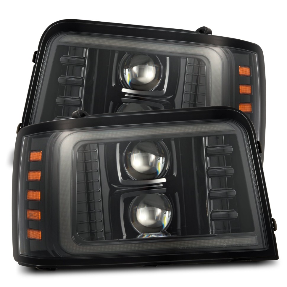 Комплект передних галогеновых фар Ford F-150/F-250/F-350/Bronco 92-96 PRO-Series AlphaRex 880265