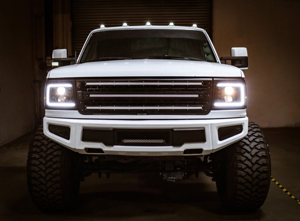 Комплект передних галогеновых фар Ford F-150/F-250/F-350/Bronco 92-96 PRO-Series AlphaRex 880265
