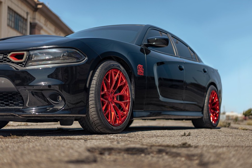 Колесный диск Asanti Wheels Mogul Candy Red 20x8.5 ET+20 AB039QX20855220