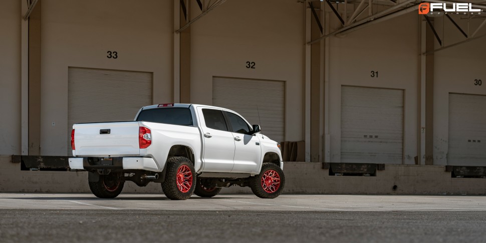 Колесный диск Fuel Off Road Twitch Candy Red Milled 22x10 ET-18 D77122001747