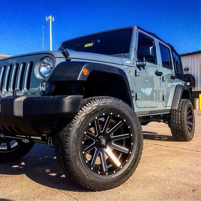 XD Wheels XD81821063724N Heist Wheel Satin Black 20x10 -24