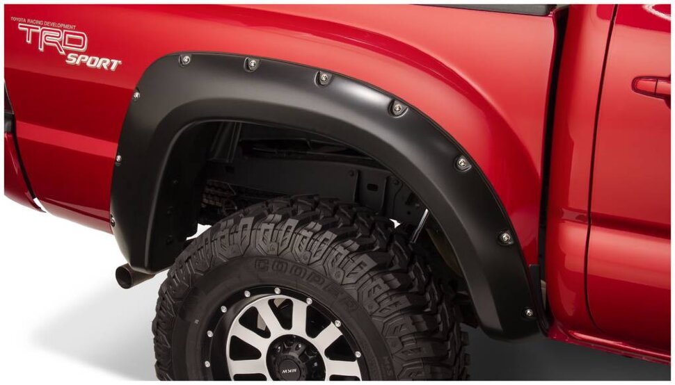 Bushwacker 31052-02 Pocket Style Fender Flares Set 2PC Rear Toyota Tacoma 05-15
