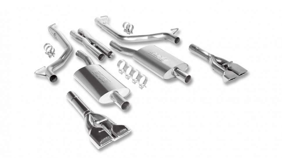 Borla 140297 Cat-Back Exhaust System Dodge Challenger R/T RWD 09-14