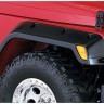Расширители колесных арок Jeep Wrangler TJ 97-06 к-кт 2шт перед Pocket Style Bushwacker 10043-07