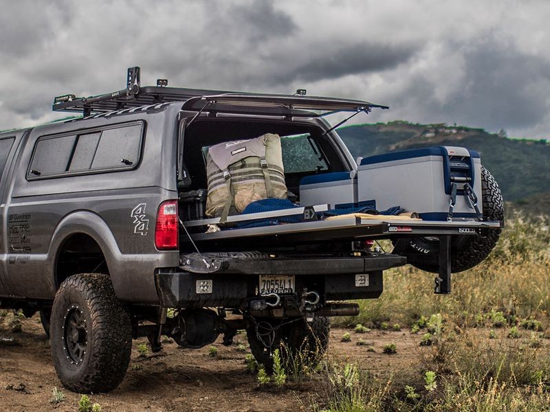 Выдвижная платформа пикапа 6' Bedslide S 1-7548-S