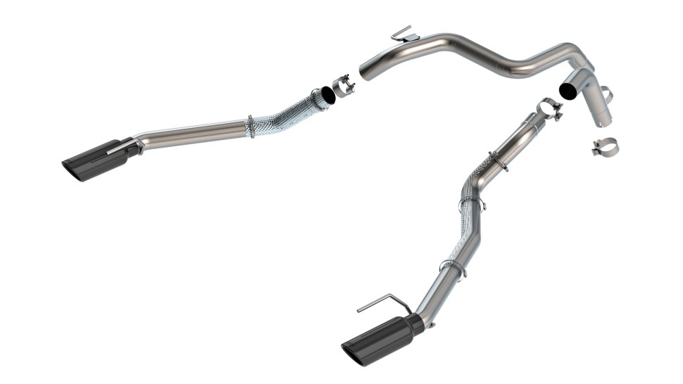 Комплект труб Ford Ranger Raptor 24-25 Borla 60743BC