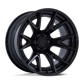 Fuel Off Road FC402MX22126844N Catalyst Wheel Matte Black W/Gloss Black Lip 22x12 -44