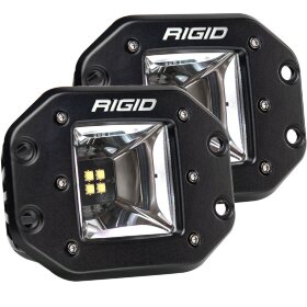 Rigid Industries 682153 Radiance Flush Mount Light (Pair) W/Backlit RGB 3" Scene/Light