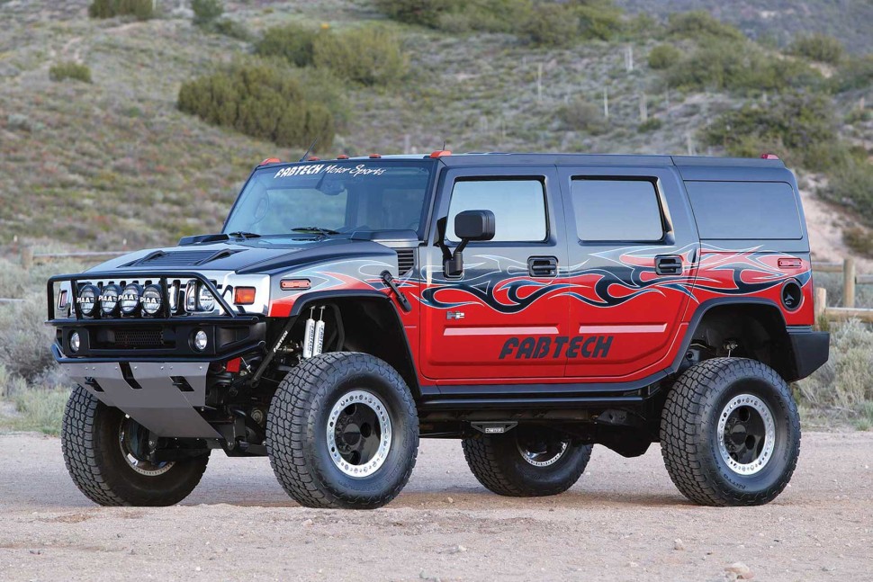 Лифт комплект подвески Hummer H2 03-08 Lift 6" Fabtech K5000