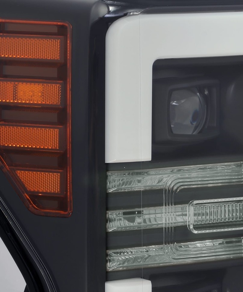 Комплект передніх галогенних фар Ford F-250/F-350/F-450/F-550 17-19 PRO-Series AlphaRex 880106