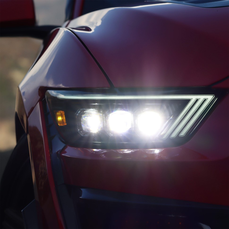 Комплект передних Led фар Ford Mustang 15-20 NOVA-Series AlphaRex 880144