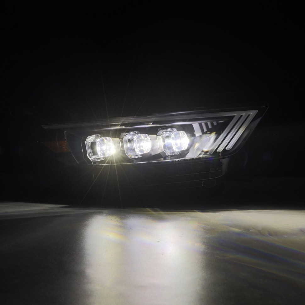 Комплект передних Led фар Ford Mustang 15-20 NOVA-Series AlphaRex 880144