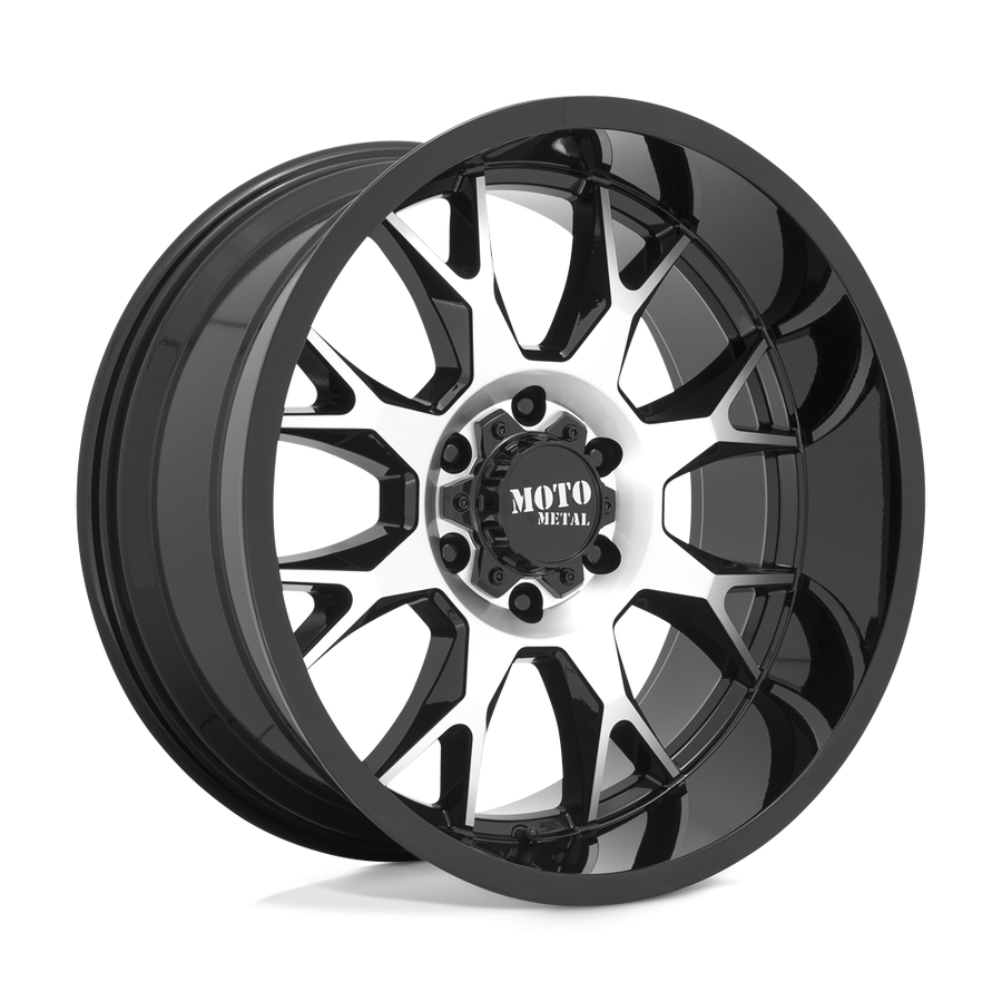 Колесный диск Moto Metal MO806 Gloss Black Machined 20x10 ET-18 MO80621080518N