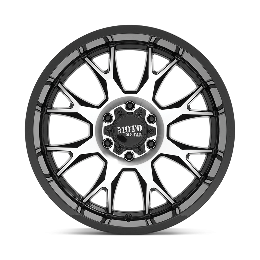 Колесный диск Moto Metal MO806 Gloss Black Machined 20x10 ET-18 MO80621080518N