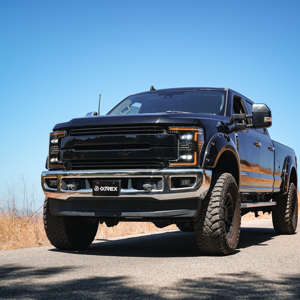 Комплект передних Led фар Ford F-250/F-350/F-450/F-550 17-19 NOVA-Series AlphaRex 880324