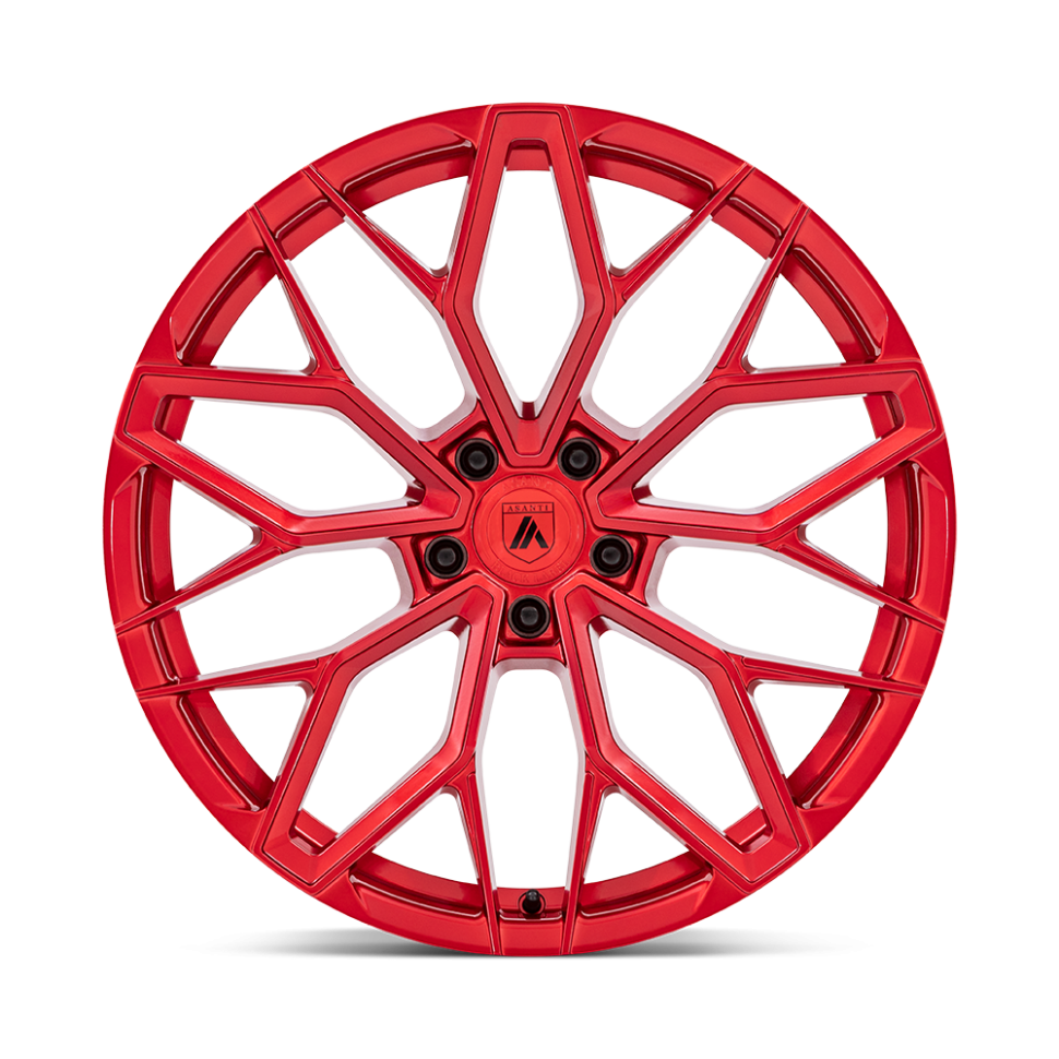 Asanti Wheels AB039QX20951515 Mogul Wheel Candy Red 20x9.5 +15