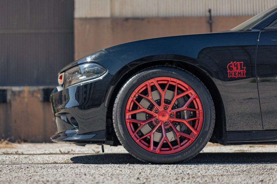 Asanti Wheels AB039QX20951515 Mogul Wheel Candy Red 20x9.5 +15