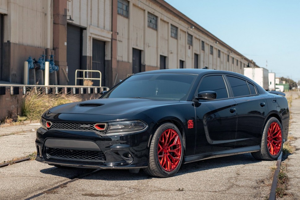 Asanti Wheels AB039QX20951515 Mogul Wheel Candy Red 20x9.5 +15