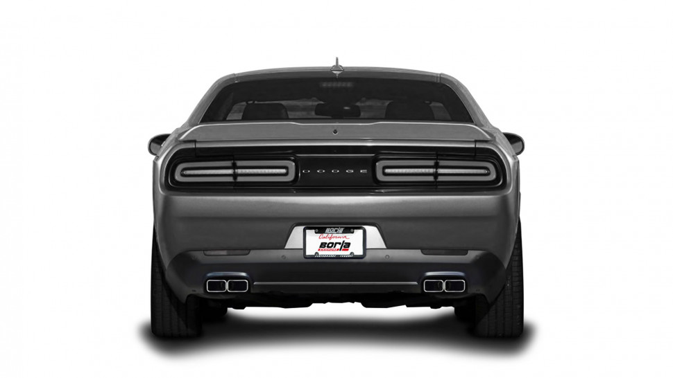 Borla 140626 Cat-Back Exhaust System Dodge Challenger R/T RWD 15-22