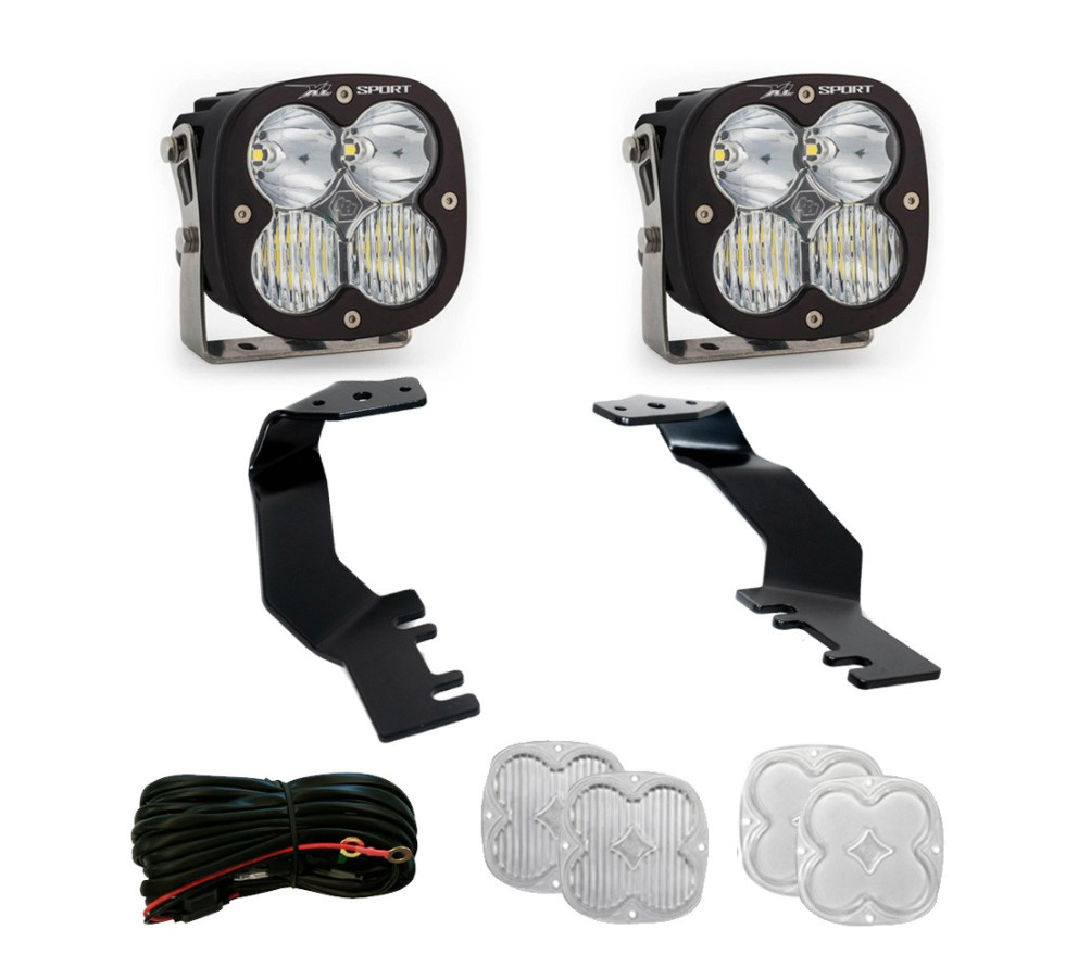 Baja Designs 448072 XL Sport Driving/Combo A-Pillar LED Light Kit Toyota Sequoia/Tundra 22-25