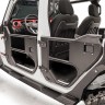 Fab Fours JL1033-1 Half Rear Tube Doors Jeep Gladiator 20-21
