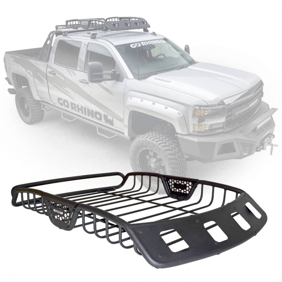 Go Rhino 59047T SR40 Roof Rack w/ Light Mounts 60"x40"