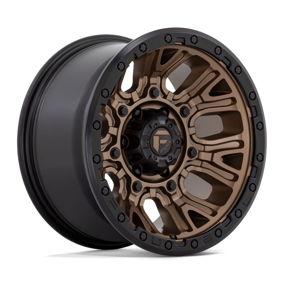 Колесный диск Fuel Off Road Traction Matte Bronze W/Black Ring 20x10 ET-18 D82620008947