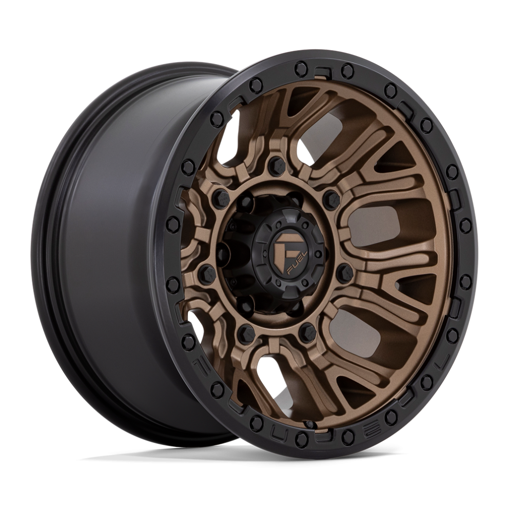 Колісний диск Fuel Off Road Traction Matte Bronze W/Black Ring 20x10 ET-18 D82620008947