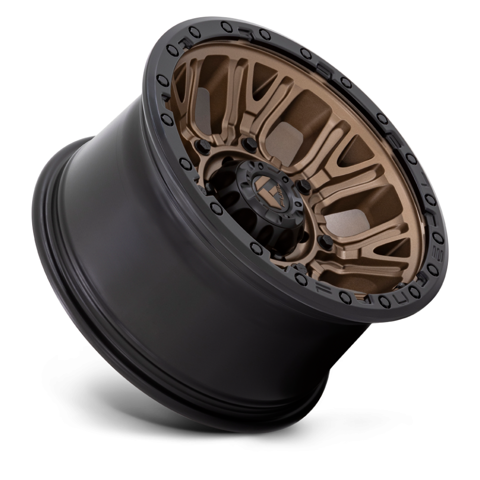 Колесный диск Fuel Off Road Traction Matte Bronze W/Black Ring 20x10 ET-18 D82620008947