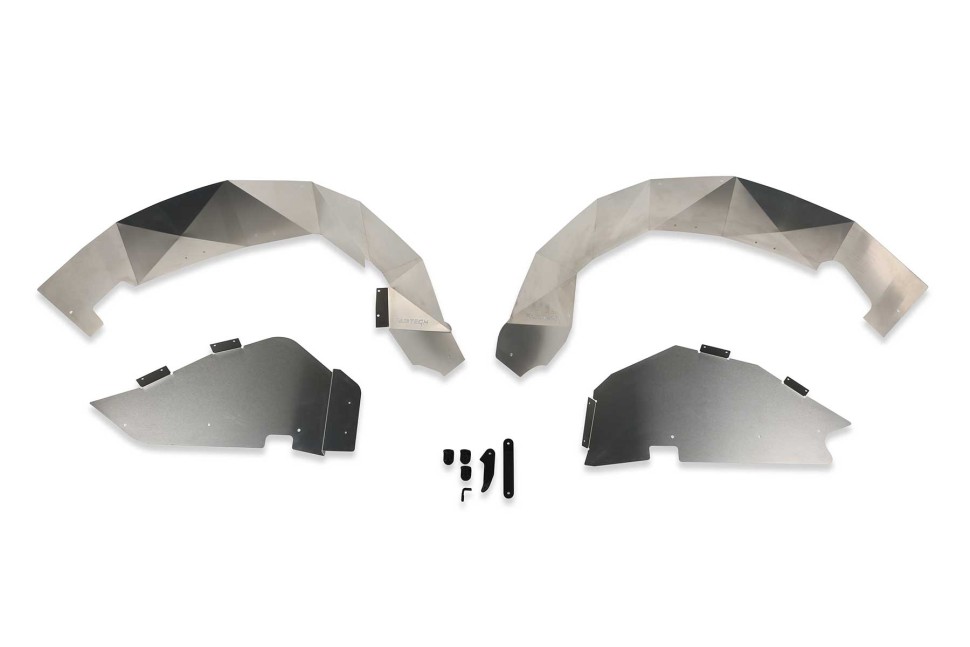 Fabtech FTS24272 Rear Inner Fenders Jeep Wrangler JL 18-26