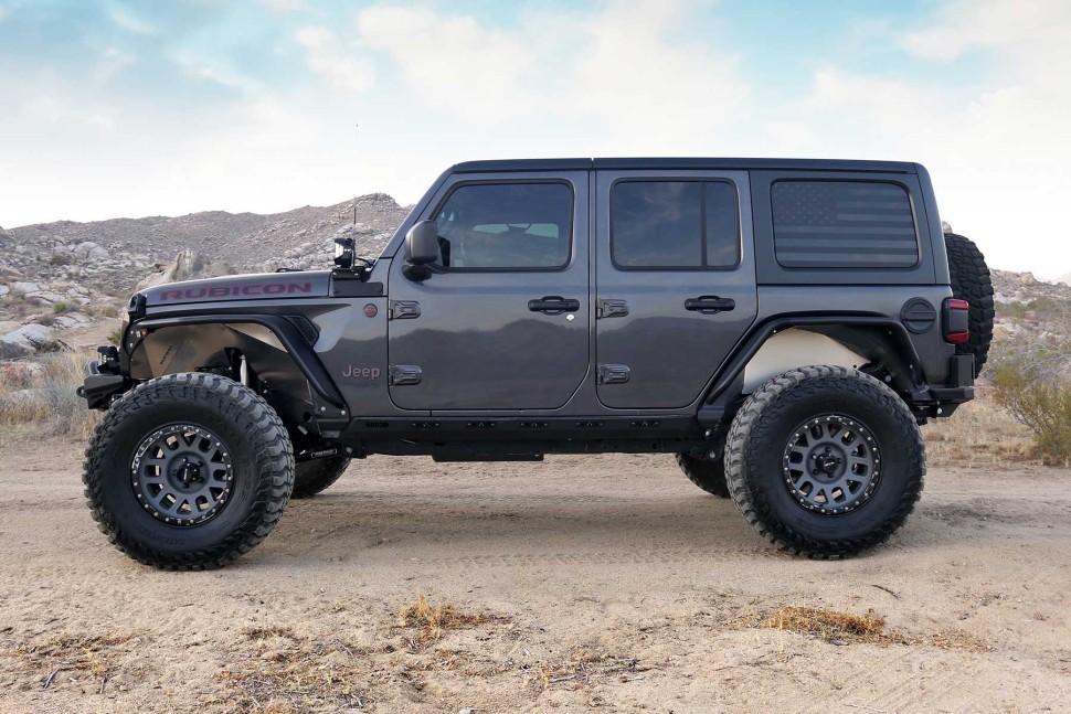 Fabtech FTS24272 Rear Inner Fenders Jeep Wrangler JL 18-26